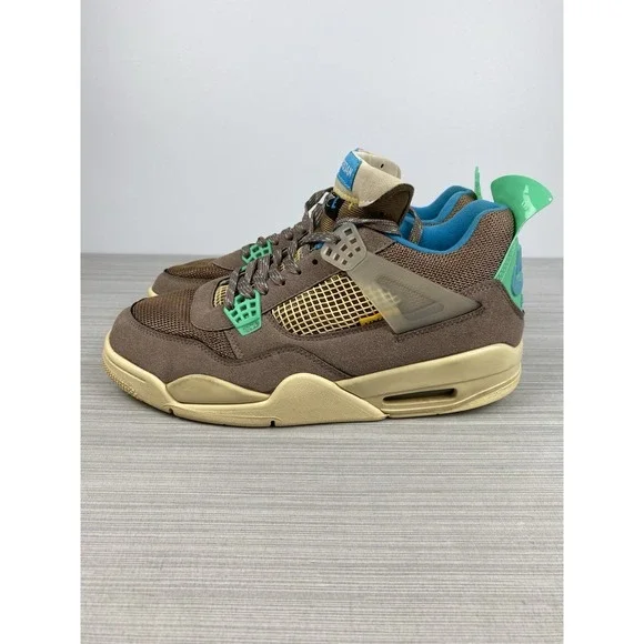 Nike Air Jordan 4 Retro x Union La Taupe Haze Men's Sneakers Size 10 - Picture 6 of 12